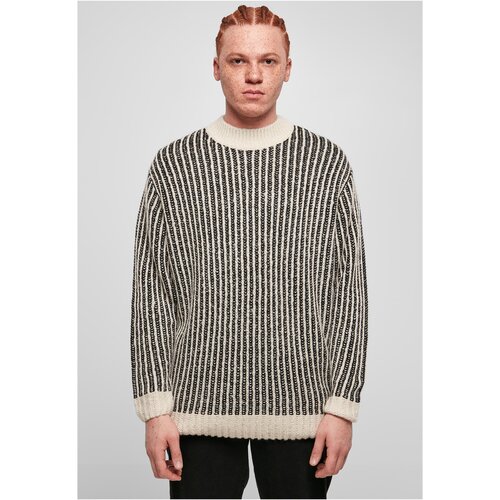 UC Men Oversized Two Tone Sweater whitesand/black Cijene