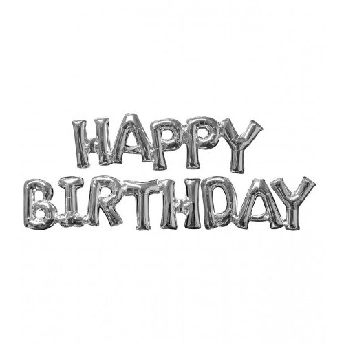 Amscan Balon srebrni HAPPY BIRTHDAY 3609701 Cijene