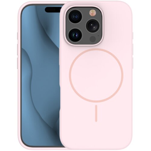 Onasi Mat Liquid silikonski ovitek z MagSafe za iPhone 17 Pro Max - roza Cene