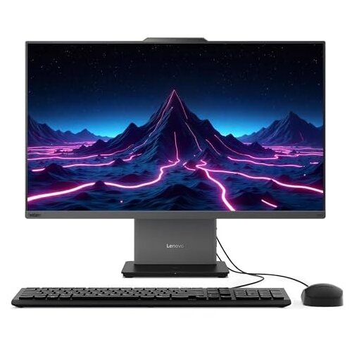 Lenovo Think ThinkCentre neo 50a 27 G5 AIO, Core 5 210H (8C/ 12T, P 2.2/4.8GHz, E 1.6/3.6GHz, 12MB), 1x16GB SO-DIMM DDR5-5200, 512GB SSD 2280 PCIe NVMe Opal, 27" FHD (1920x1080) AG IPS 300n, Intel Graph, KybSR/Mouse, GLAN, WLAN, Cam 5MP, 12SA002RYA Cene