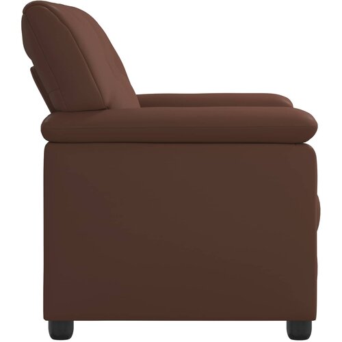 SOFA Smeđa 151 x 85 x 93 cm Umjetna koža Slike