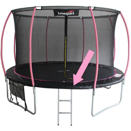  Opružna navlaka za Sport Max 8ft trampolin crno-ružičasta Slike