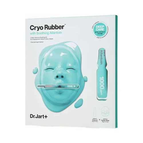 DR_JART Cryo Rubber™ with Soothing Allantoin umirujuća maska za osjetljivu kožu lica 1 kom