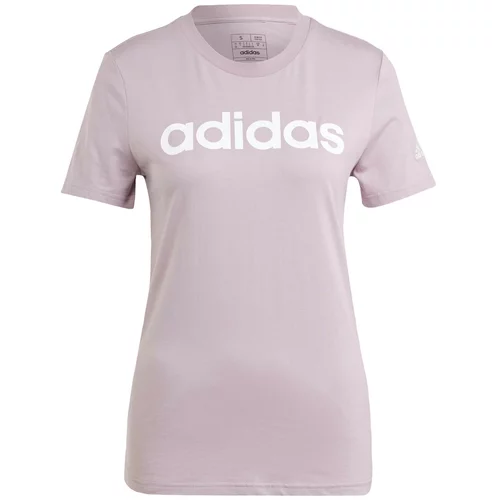 ADIDAS SPORTSWEAR Tehnička sportska majica lila / bijela