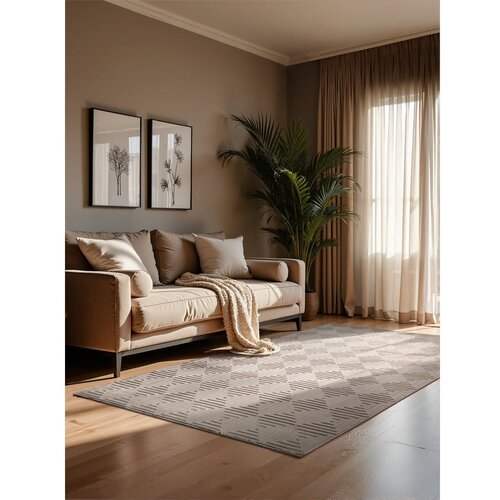 Elle Decoration Bež tepih 200x280 cm Perles Tourmaline &amp;ndash; Slike