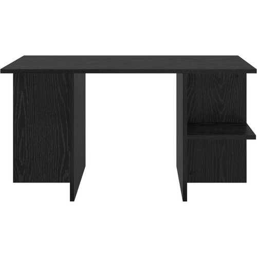  Stolić za kavu Crni hrast 87 x 50 x 45 cm Konstrukcijsko drvo - Crni hrast Slike