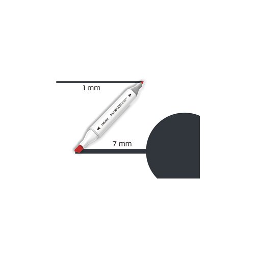 Deli marker sketch CG9 tamno siva 70801A-CG9 Cene