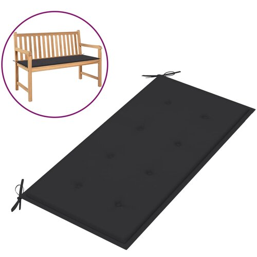 VidaXL jastuk za vrtnu klupu antracit 100 x 50 x 3 cm Slike