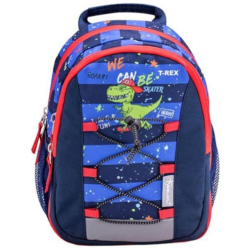 Belmil Ranac za vrtić Mini Kiddy T Rex, Plavi Slike