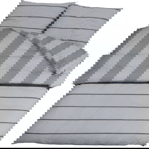 Maison Chic Komplet posteljnine - Posteljnina siva 140x200 cm bombaž, (21786689) Cene