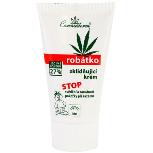 Cannaderm Robatko Soothing cream umirujuća krema protiv isu&amp;scaron;ivanja dječje kože 50 g Slike