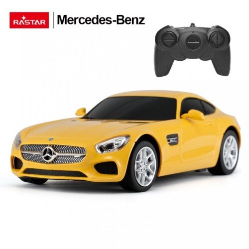 Rastar autić na daljinsko upravljanje mercedes benz amg gt 1:24 žuti Slike