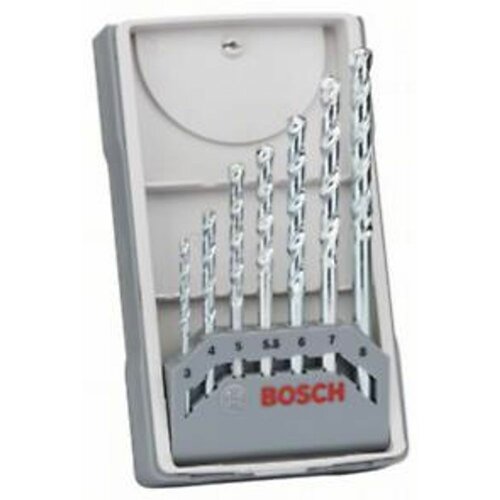 Bosch 7-delni set burgija za kamen CYL-1 3 4 5 5.5 6 7 8 mm ( 2607017035 ) Cene