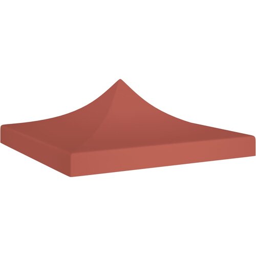 VidaXL Krov za &amp;scaron;ator za zabave 2 x 2 m terakota 270 g/m&amp;sup2; Slike