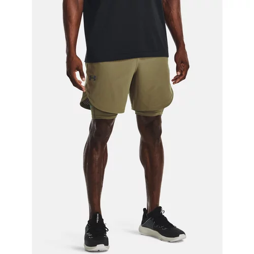 Under Armour Shorts UA Stretch-Woven Shorts-GRN - Mens