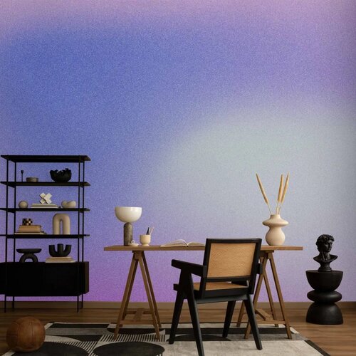  Foto tapeta - Heather Mist - Delicate Gradient Comprising Various Shades of Violet 490x350 Samoljepljiva Slike