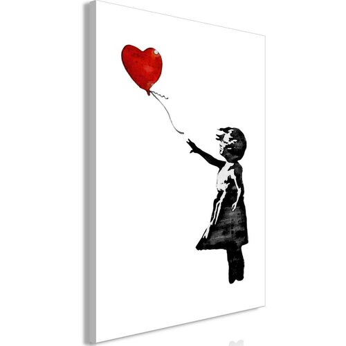  Slika - Banksy: Girl with Balloon (1 Part) Vertical 80x120 Slike