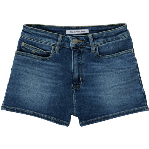 Calvin Klein Jeans Kratke hlače &amp;amp; Bermuda RELAXED HR SHORT MID BLUE Modra Slike