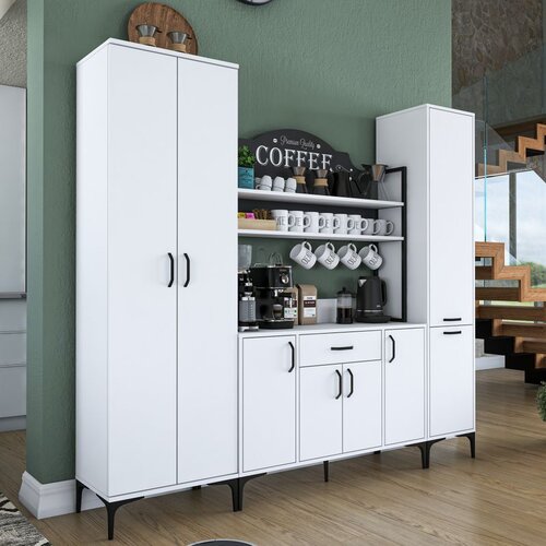Hanah home JE150 - 3082 White Multi Purpose Cabinet Cene