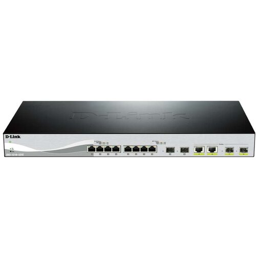 D-link DXS-1210-12TC /E network switch Managed L2 10G Ethernet (100 /1000 /10000) 1U Black, Silver Cijene