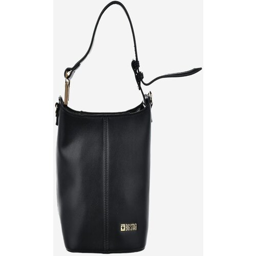 Big Star Women&amp;#039;s small handbag made of eco leather black Slike
