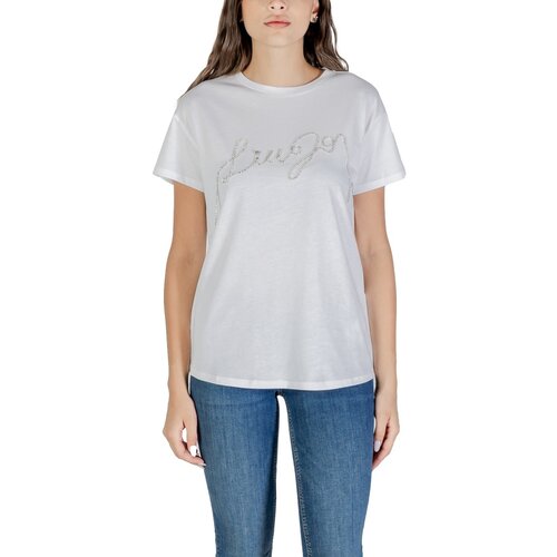 Liu Jo Majice s kratkimi rokavi ECS T-SHIRT MODA M/C UF5261 JS923 Bela Cene