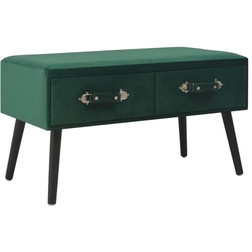 VidaXL Stolić za kavu zeleni 80 x 40 x 46 cm bar&amp;scaron;unasti Slike