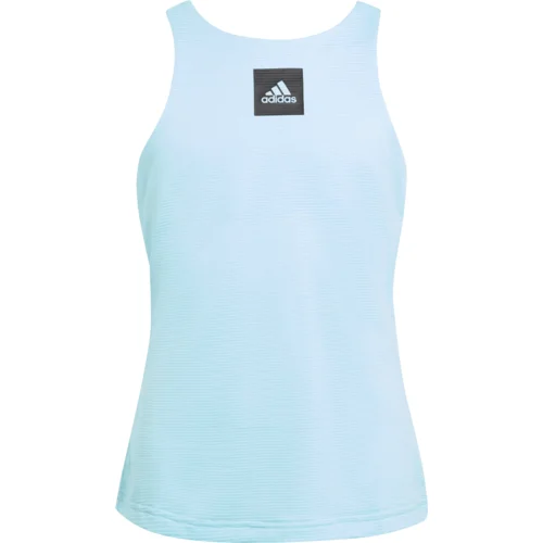 Adidas Girls Match Tank Aqua T-Shirt 140 cm