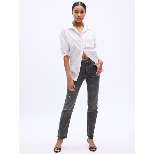 GAP Jeans straight high rise - Women Cijene