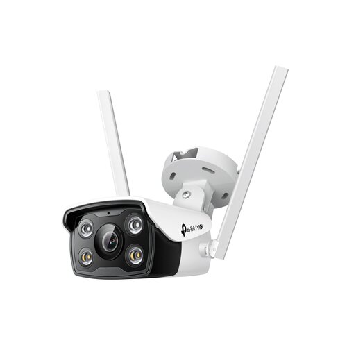 Tp-link VIGI C340-W Bullet IP66 Wi-Fi outdoor Full-Color dan-noć IP kamera, ONVIF, H.265+ 4 MegaPix HD1080p@30fps, Smart IR LED 30m, DWDR, 3D DNR, sočivo 4mm@F1.6, Smart Detection, VIGI App Slike