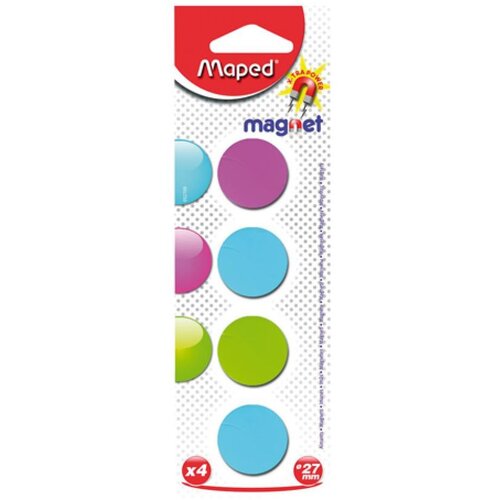Maped Magneti &amp;Phi; 27 mm, 4/1 Slike