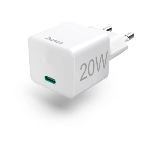 Hama Punjač GLAVA PD/QC, USB-C, 20W, bijeli Cijene