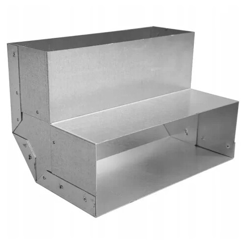  Ventilacijsko zidno pravokutno koljeno 200×50/45-90 – DARCO Cene