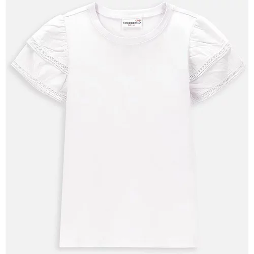 Coccodrillo Dječja majica kratkih rukava boja: bijela