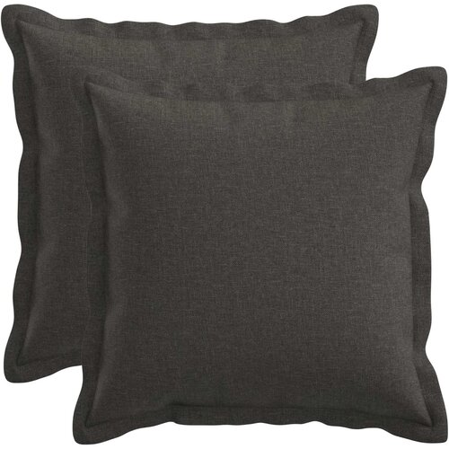  Presvlaka za jastuk 2 pcs HOUTEN Tamnosiva 45 x 45 cm Cijene
