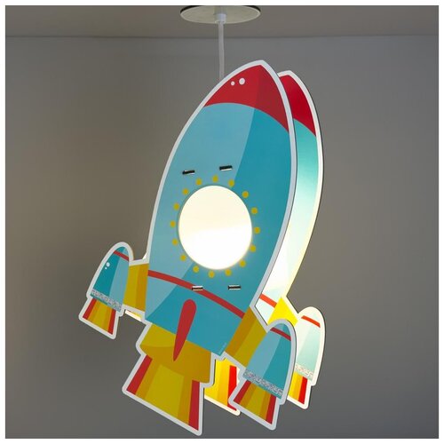 Dalber 63357 - Dečiji luster ROCKET 1xE27/15W/230V Slike