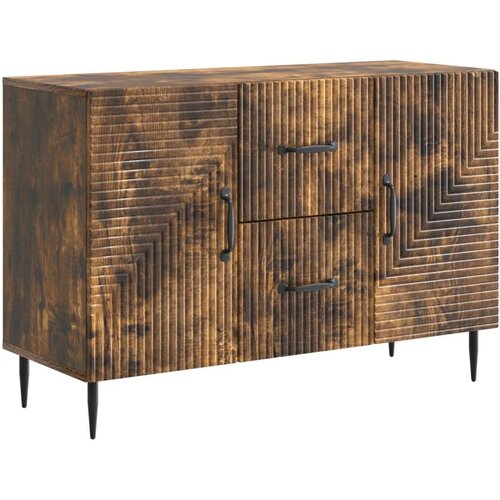  Kreveta Dimljeni hrast 89 x 34 5 x 60 cm Konstruirano drvo - Dimljeni hrast Cijene