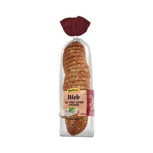 Tastino Hleb vi&amp;scaron;e vrsta zrna rezani 450g Slike