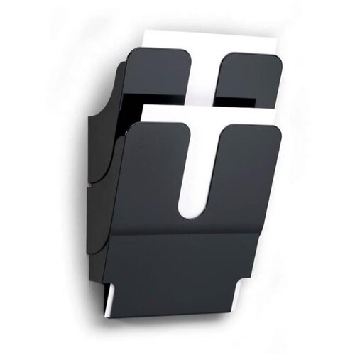 Durable Predalnik stenski flexiplus 2 a4 črn Slike