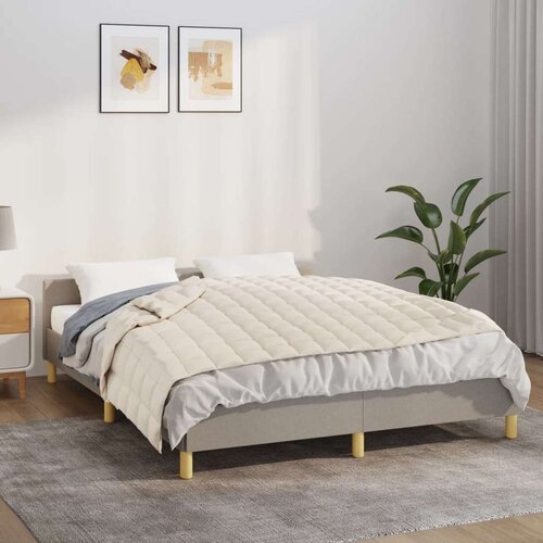  Te&amp;scaron;ka deka svijetla krem 120 x 180 cm 9 kg od tkanine Slike