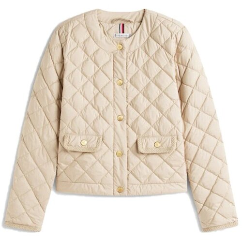 Tommy Hilfiger Jakne WW0WW47449 G/BUTTON Bež Slike