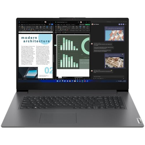 Lenovo V V17 Laptop 43.9 cm (17.3") Full HD Intel® Core™ i7 i7-1355U 16 GB DDR4-SDRAM 512 GB SSD Wi-Fi 6 (802.11ax) Windows 11 Pro Grey Cijene