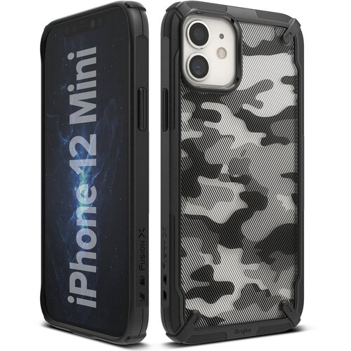 Ringke Fusion X Design izdržljivo kući&scaron;te s TPU odbojnikom za iPhone 12 Mini Camo Cijene