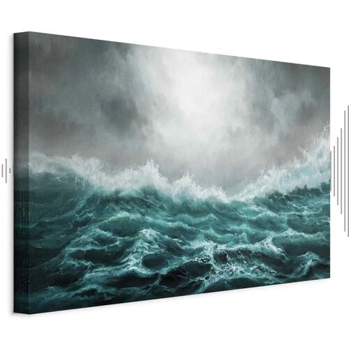  Slika - Restless Ocean (1 Part) Wide 90x60 Akustična Cijene