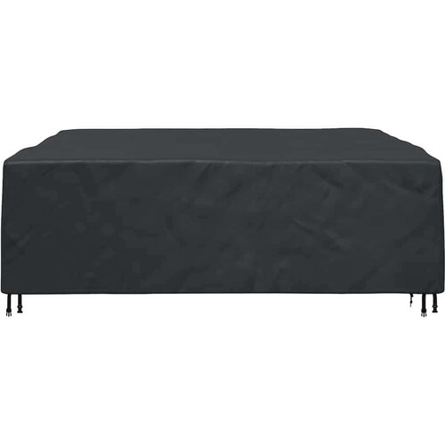 VidaXL Navlaka za vanjski namje&amp;scaron;taj Crna 235 x 235 x 70 cm 600D Slike