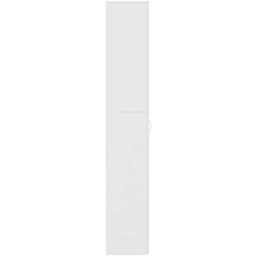  Pisarni&amp;scaron;ka omara bela 60x32x190 cm iverna plo&amp;scaron;ča, (20705945) Slike
