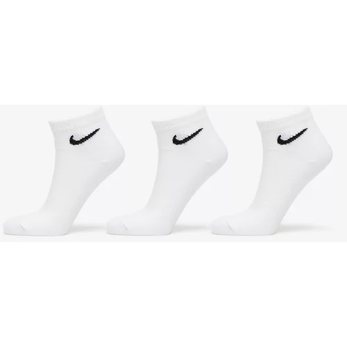 Nike Everyday Lightweight Ankle Socks 3-Pack White