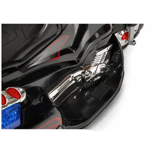  HC8051 Black - Electric Ride On Motorcycle Slike