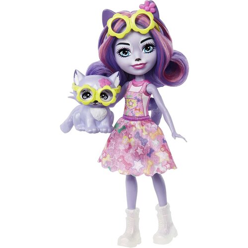 Mattel Enchantimals City Tails Box Set Hadley Husky in sanka?, Vijoli?na, (21582548) Cene
