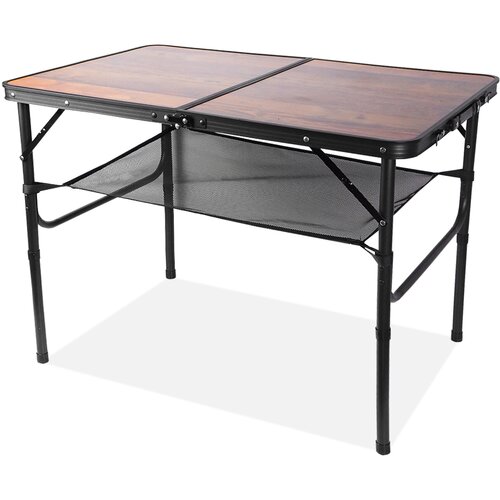 Aga sklopivi stol za kampiranje 90 x 60 x 42/66 cm  MR6123 - smeđa Cijene